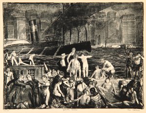 Plage de Splinter, 1916 - George Wesley Bellows